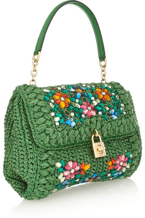 dolce gabbana green bag|dolce & gabbana bag sale.